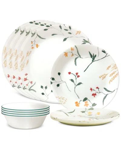 Corelle Wildflower Scatter 12 Pc. Dinnerware Set, Service For 4 In No Color