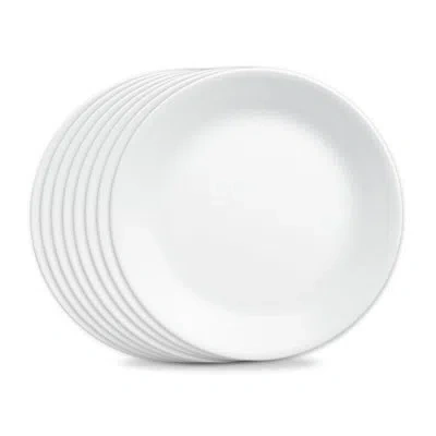 Corelle Winter Frost White 10.25" Dinner Plates, 8-pack