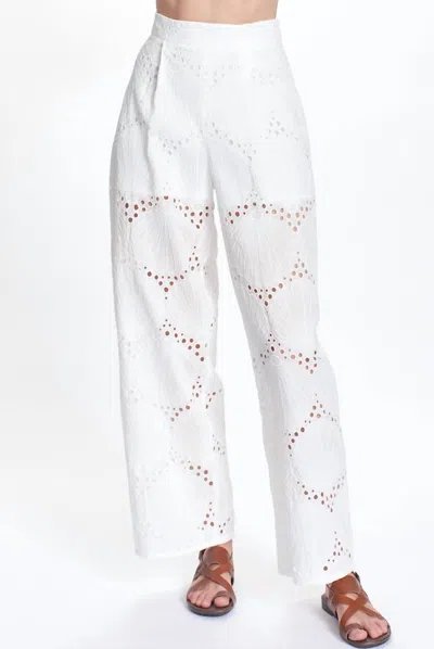 Corey Lynn Calter Antonella Pant In White