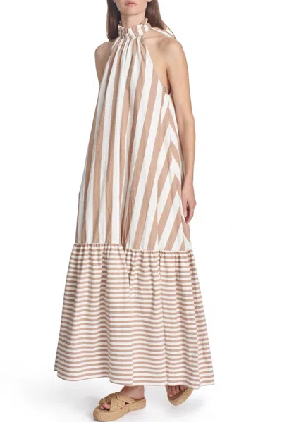Corey Lynn Calter Avalon Dress In Tan