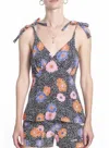 Corey Lynn Calter Briar Top In Black In Black
