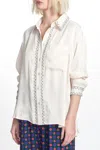 Corey Lynn Calter Brylynn Top In Parchment