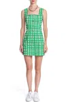 Corey Lynn Calter Calter The Dita Dress In Criss Cross In Multi