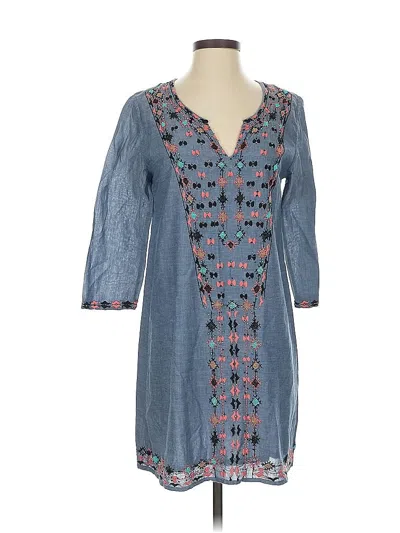 Pre-owned Corey Lynn Calter Casual Dress In Blue