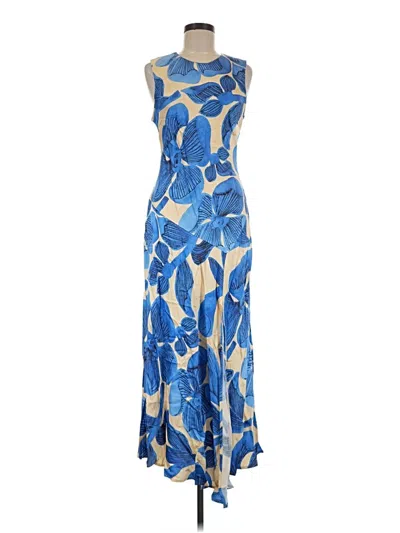 Pre-owned Corey Lynn Calter Casual Dress In Blue