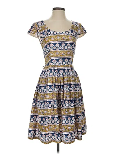 Pre-owned Corey Lynn Calter Casual Dress In Blue