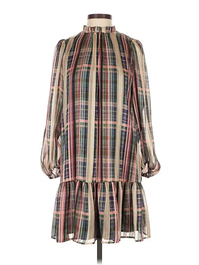 Pre-owned Corey Lynn Calter Casual Dress In Brown