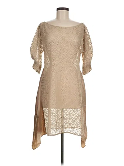 Pre-owned Corey Lynn Calter Casual Dress In Brown