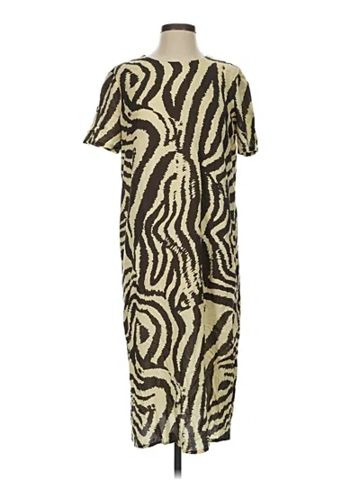 Pre-owned Corey Lynn Calter Casual Dress In Gold