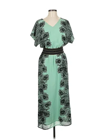 Pre-owned Corey Lynn Calter Casual Dress In Green