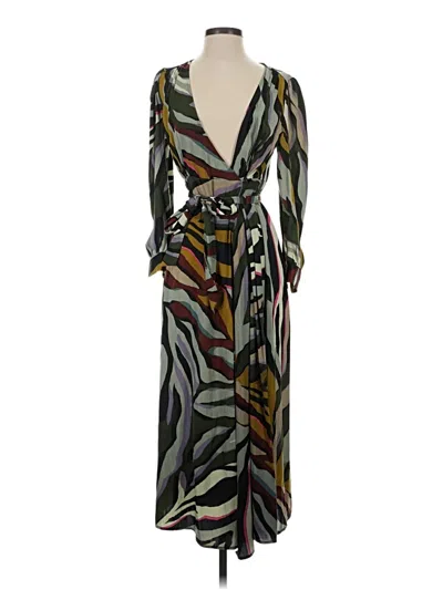 Pre-owned Corey Lynn Calter Casual Dress In Green