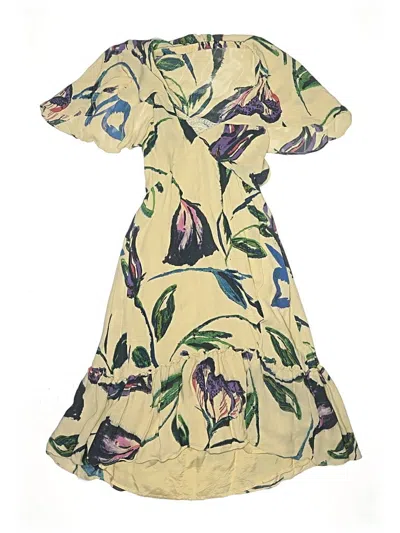 Pre-owned Corey Lynn Calter Casual Dress In Green