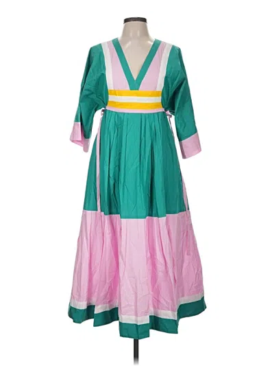 Pre-owned Corey Lynn Calter Casual Dress In Green