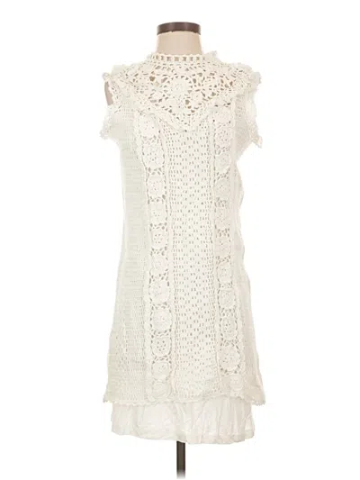Pre-owned Corey Lynn Calter Casual Dress In Ivory
