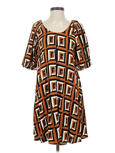 Pre-owned Corey Lynn Calter Casual Dress In Orange