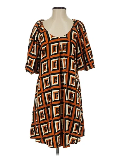 Pre-owned Corey Lynn Calter Casual Dress In Orange