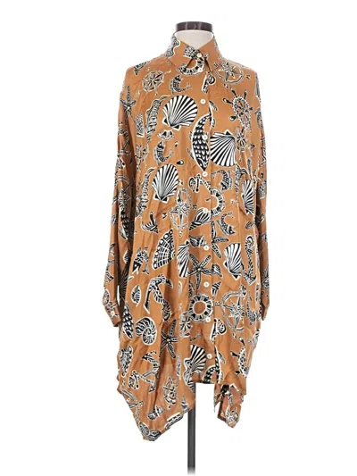 Pre-owned Corey Lynn Calter Casual Dress In Orange