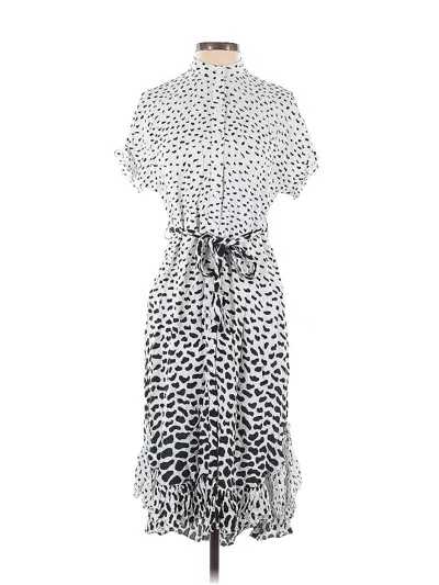 Pre-owned Corey Lynn Calter Casual Dress In Silver