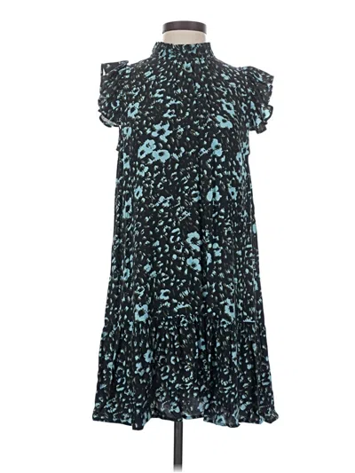Pre-owned Corey Lynn Calter Casual Dress In Teal
