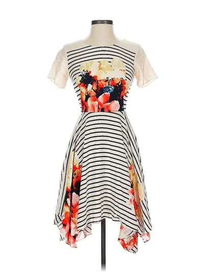 Pre-owned Corey Lynn Calter Casual Dress In White