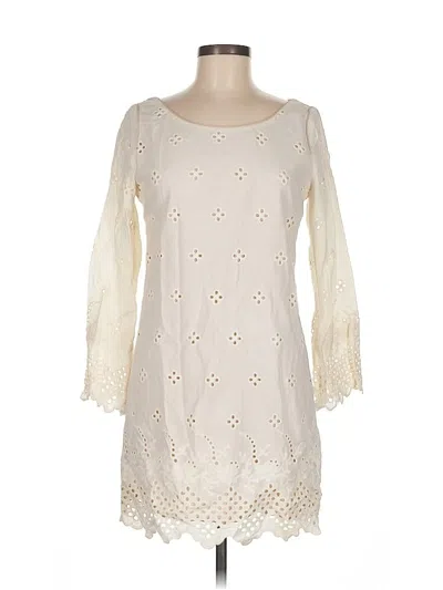 Pre-owned Corey Lynn Calter Casual Dress In White