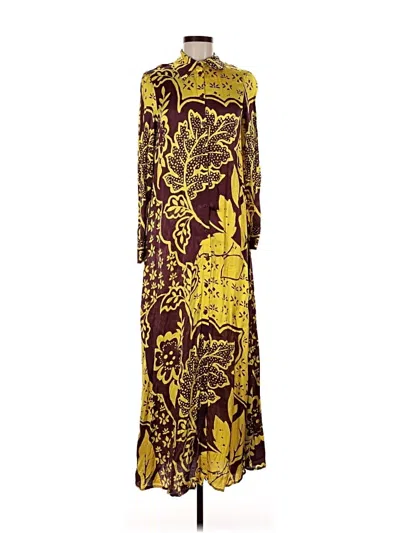 Pre-owned Corey Lynn Calter Casual Dress In Yellow