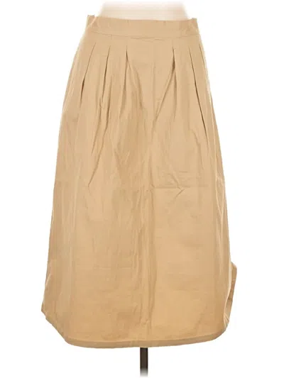 Pre-owned Corey Lynn Calter Casual Skirt In Brown