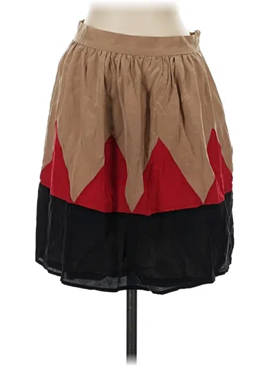 Pre-owned Corey Lynn Calter Casual Skirt In Brown