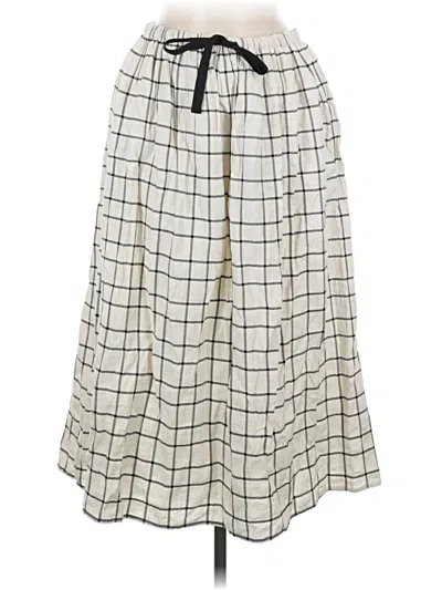 Pre-owned Corey Lynn Calter Casual Skirt In White
