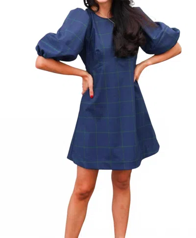 Corey Lynn Calter Cloe Dress In Navy