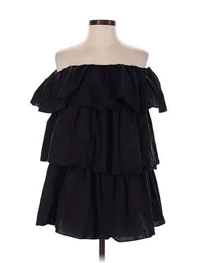 Pre-owned Corey Lynn Calter Cocktail Dress In Black