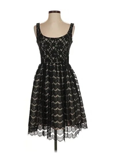 Pre-owned Corey Lynn Calter Cocktail Dress In Black