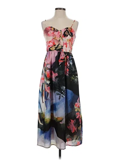 Pre-owned Corey Lynn Calter Cocktail Dress In Black