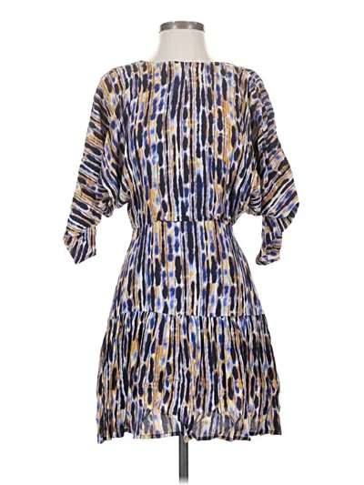 Pre-owned Corey Lynn Calter Cocktail Dress In Blue