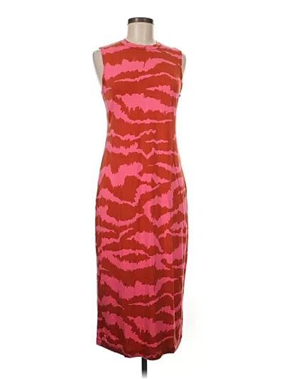 Pre-owned Corey Lynn Calter Cocktail Dress In Burgundy