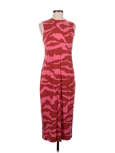 Pre-owned Corey Lynn Calter Cocktail Dress In Burgundy