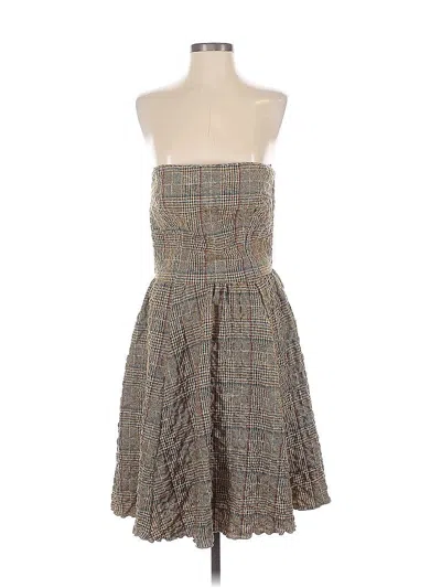 Pre-owned Corey Lynn Calter Cocktail Dress In Gray