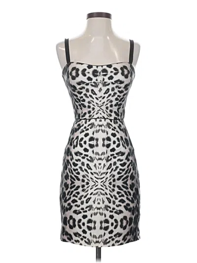 Pre-owned Corey Lynn Calter Cocktail Dress In Gray