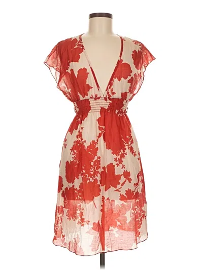 Pre-owned Corey Lynn Calter Cocktail Dress In Red