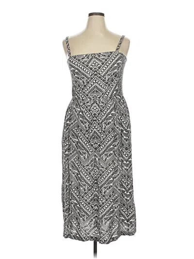 Pre-owned Corey Lynn Calter Cocktail Dress In Silver