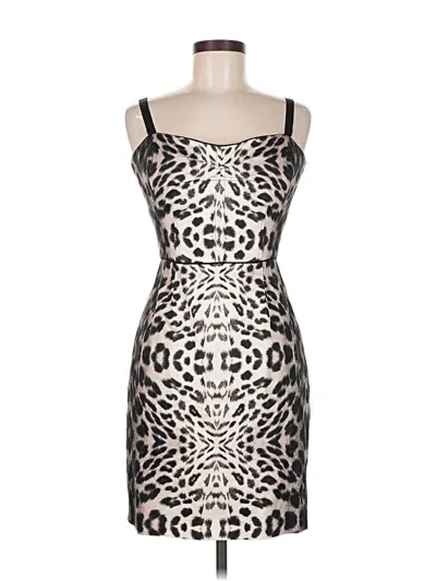 Pre-owned Corey Lynn Calter Cocktail Dress In White
