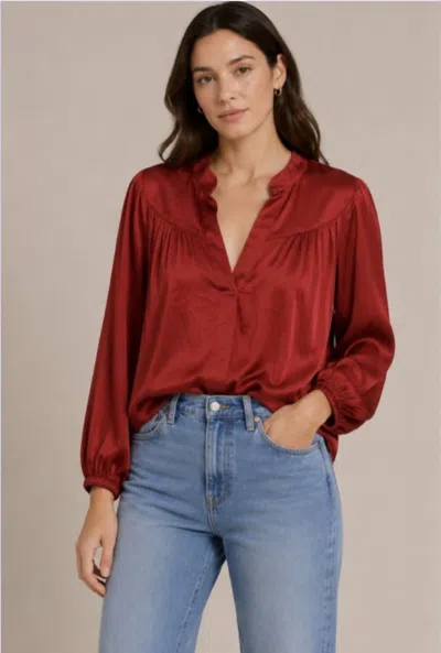 Corey Lynn Calter Corinne Top In Dahlia In Multi