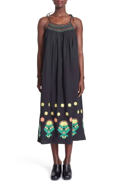 Corey Lynn Calter Dany Organic Dress In Black