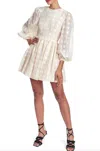 Corey Lynn Calter Divine Dress In Ivory In Multi