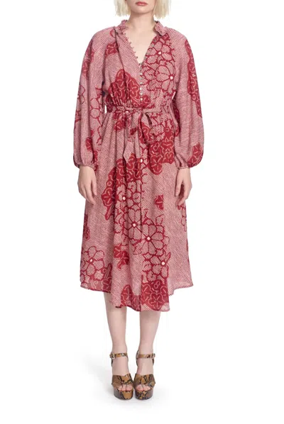 Corey Lynn Calter Gaia Dress In Dahlia