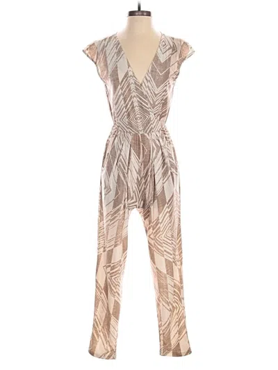 Pre-owned Corey Lynn Calter Jumpsuit In Brown