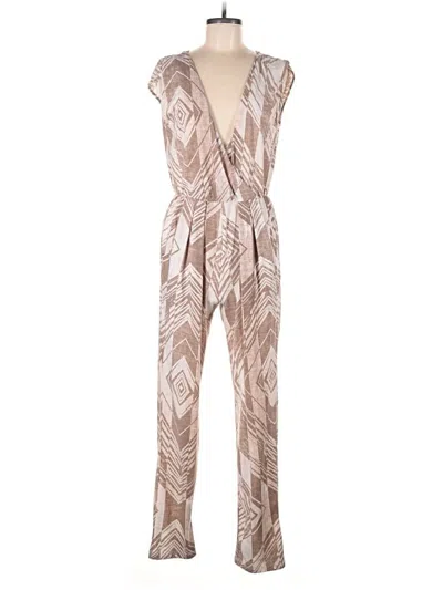 Pre-owned Corey Lynn Calter Jumpsuit In Brown