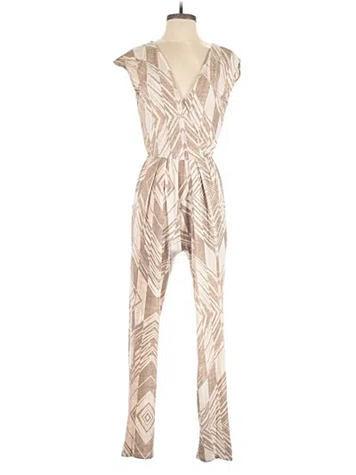 Pre-owned Corey Lynn Calter Jumpsuit In Ivory