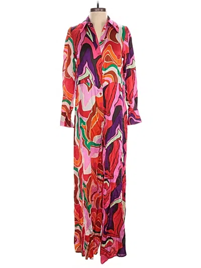 Pre-owned Corey Lynn Calter Jumpsuit In Red