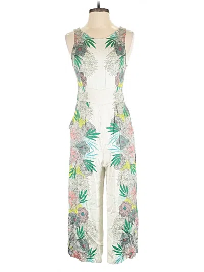 Pre-owned Corey Lynn Calter Jumpsuit In White